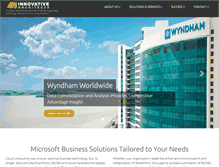 Tablet Screenshot of innovativearchitects.com